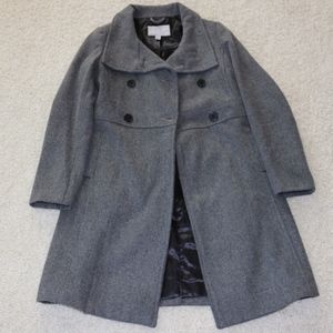 Grey Wool Pea Coat